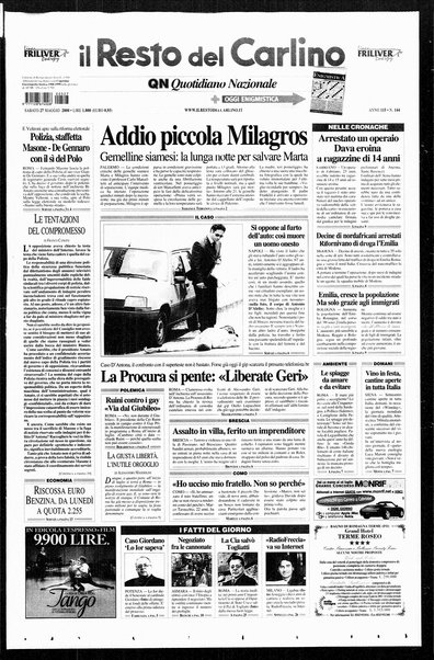 Il Resto del Carlino : giornale dell'Emilia